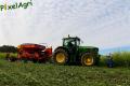 Semis de froment sous couvert