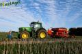 Semis de froment sous couvert