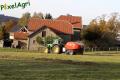 Pressage de balles rondes 2012 (Evrard)